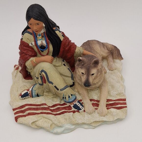 VTG 1994 Hamilton Collection Snow Princess From the Princesses of the Plains - Picture 6 of 15